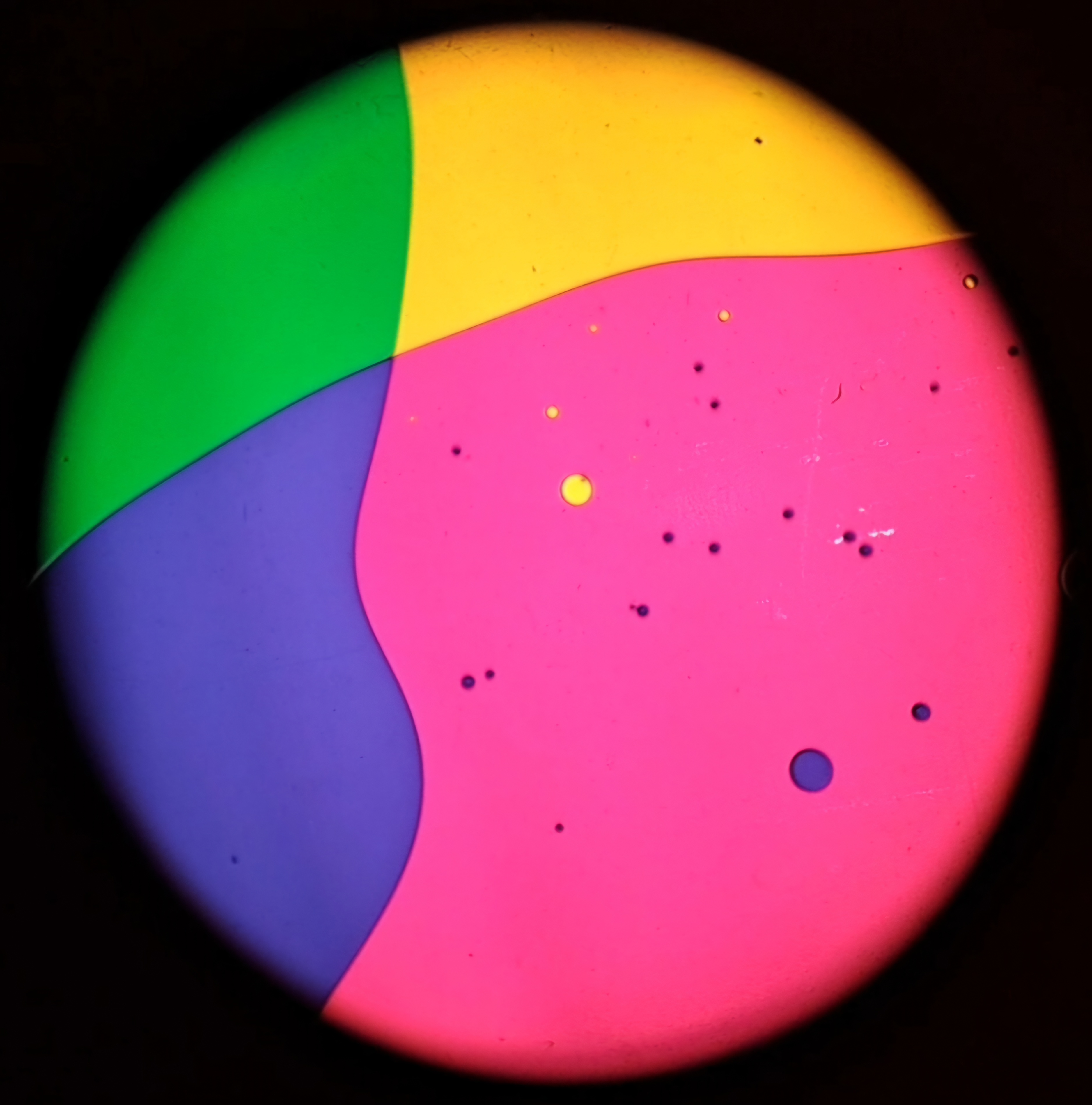 Oil Wheel Three Effect
